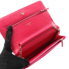 Chanel CC Quilted Velvet Wallet on Chain Secondhand
