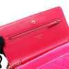 Chanel CC Quilted Velvet Wallet on Chain Secondhand