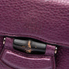 Gucci Metallic Calfskin Bamboo Wallet on Chain Secondhand