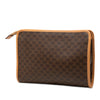 Celine Macadam Coated Canvas Clutch Secondhand