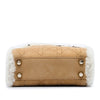 Dior Mini Suede Cannage with Shearling Trim Lady Dior Secondhand