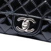 Chanel CC Quilted Patent East West Wallet On Chain Secondhand