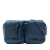 Bottega Veneta Nappa Intrecciato Double Pocket Flap Crossbody Secondhand