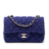 Chanel Mini Rectangular Classic Tweed Single Flap Secondhand
