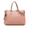 Gucci Leather Bamboo Tassel Satchel Secondhand