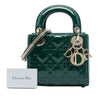 Dior Mini Patent Cannage Lady Dior Secondhand