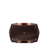 Secondhand Gucci Horsebit Canvas Web Treasure Handbag
