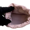 Secondhand Chanel Mini Quilted Calfskin About Pearls Drawstring Bucket Bag