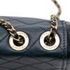 Chanel Medium Bicolor Calfskin Graphic Flap Secondhand