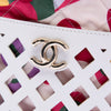 Chanel Lambskin Sea Through Drawstring Bucket Bag Secondhand
