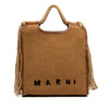 Secondhand Marni Large Raffia Fringe Marcel North South Tote