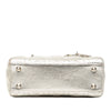Secondhand Dior Small Metallic Grained Calfskin Cannage My ABCDior Lady Dior