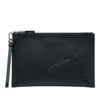 Prada Saffiano Logo Clutch Secondhand