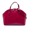 Secondhand Gucci Large Microguccissima Patent Nice Dome Satchel