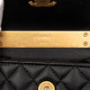 Secondhand Chanel Mini CC Quilted Lambskin Enamel Top Handle Bag