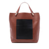 Balenciaga Bicolor Leather Pocket Shopping Tote Secondhand