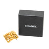 Chanel CC Gold Plated Twisted Brooch Secondhand