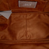 Versace Metallic Leather Tag Bowling Bag Secondhand