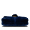 Gucci Small GG Marmont Matelasse Velvet Shoulder Bag Secondhand
