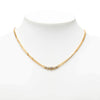 Dior Gold Plated Strass Pendant Necklace Secondhand