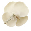 Chanel Wool Camellia Brooch Secondhand