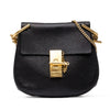 Chloé Mini Leather Drew Crossbody Secondhand