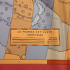Hermès Le Monde Est Vaste Silk Scarf 90 Secondhand