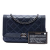 Chanel Quilted Lambskin Boy Wallet On Chain Secondhand