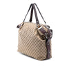 Gucci Large GG Canvas Bamboo Bar Tote Secondhand