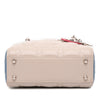 Secondhand Dior Mini Tricolor Lambskin Cannage Lady Dior
