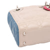 Secondhand Dior Mini Tricolor Lambskin Cannage Lady Dior