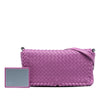 Secondhand Bottega Veneta Nappa Intrecciato Dahlia Clutch Crossbody