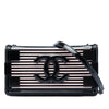 Chanel Patent and Acrylic Striped Boy Brick Horizontal Flap Secondhand