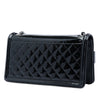 Chanel Patent and Acrylic Striped Boy Brick Horizontal Flap Secondhand