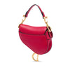 Dior Mini Grained Calfskin Saddle Bag Secondhand