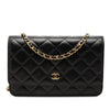 Chanel CC Quilted Lambskin Wallet On Chain Secondhand