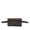 Fendi Zucchino Coated Canvas Flap Belt Bag Secondhand