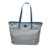 Prada Saffiano Trimmed Tessuto Symbole Triangolo Tote Secondhand