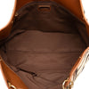 Ferragamo Zebra Printed Straw Shopper Tote Secondhand