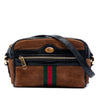 Secondhand Gucci Mini Suede Web Ophidia Crossbody