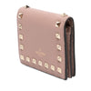 Valentino Leather Rockstud Compact Wallet Secondhand