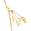 Louis Vuitton Gold Plated and Resin Sautoir Bulles Inclusion Station Charm Necklace Secondhand