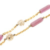 Louis Vuitton Gold Plated and Resin Sautoir Bulles Inclusion Station Charm Necklace Secondhand