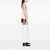 Secondhand Prada City Calf Crystal Embellished Ribbon Bag