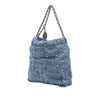 Secondhand Chanel Mini Denim Studded 22 Handbag
