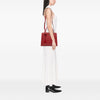 Secondhand Prada Soft Calf Trimmed Saffiano Lux Satchel