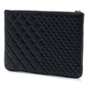 Chanel Medium Bi Quilted Lambskin O Case Clutch Secondhand
