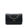 Chanel CC Quilted Caviar Wallet on Chain Secondhand