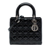 Dior Medium Patent Cannage Lady Dior Secondhand