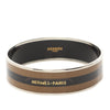 Hermès Wide Enamel Belt Motif Bangle GM Secondhand